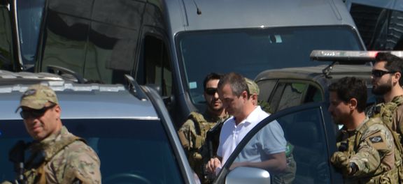 São Paulo - Saída dos empresários Joesley Batista e Ricardo Saud da Superintendência da Polícia Federal.