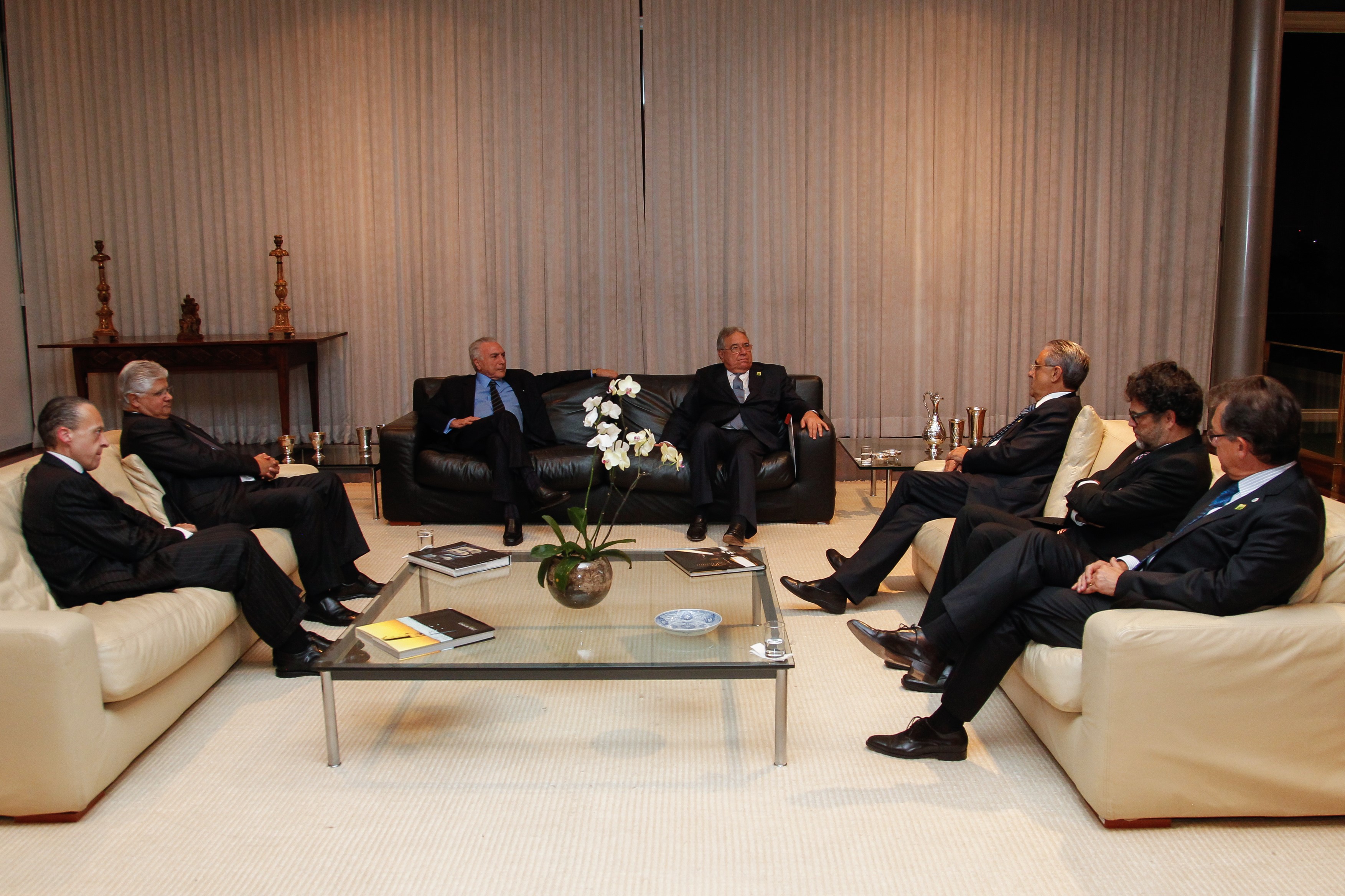 (Brasília - DF, 20/03/2018) Encontro com presidentes de Confederações no Palácio da Alvorada.
Foto: Beto Barata/PR