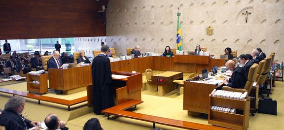 Brasília - Sessão do Supremo Tribunal Federal (STF) para julgar o pedido de habeas corpus do ex-ministro Antonio Palocci (Nelson Jr./SCO/STF)