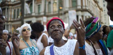 Porto Alegre - No dia do combate a Intolerância Religiosa, acontece em Porto alegre, a Marcha pela Vida e Liberdade Religiosa (Marcelo Camargo/Agência Brasil)