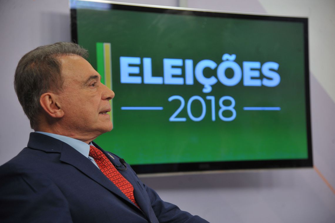 A Empresa Brasil de Comunicação (EBC) entrevista o candidato à Presidência da República pelo Podemos, Alvaro Dias. Ele é o sexto a participar da série de entrevistas da EBC com presidenciáveis.