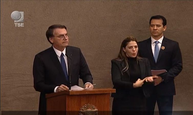 Cerimônia de diplomação de Jair Bolsonaro