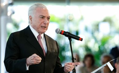 O presidente da República, Michel Temer, participa de almoço com empresários na sede da Federação das Indústrias do Estado de São Paulo (Fiesp), Avenida Paulista, região central.