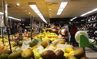 Supermercado na zona sul do Rio de Janeiro.