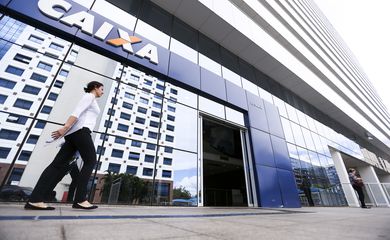 Brasília, DF, Brasil: Caixa Econômica Federal. (Foto: Marcelo Camargo/Agência Brasil)