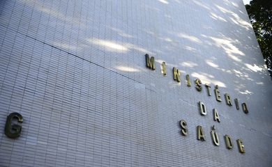 Fachada do Ministério da Saúde na Esplanada dos Ministérios