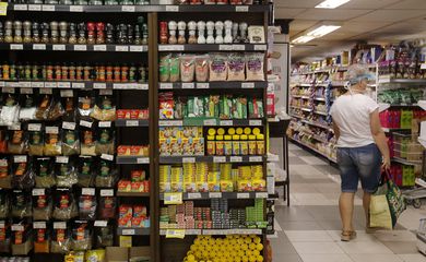 Supermercado na zona sul do Rio de Janeiro.