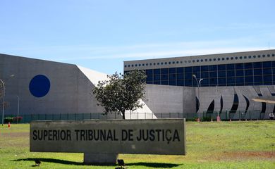Fachada do edifício sede do  Superior Tribunal de Justiça (STJ)