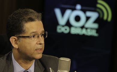 O Secretário de Energia Elétrica do Ministério de Minas e Energia  (MME), Christiano Vieira, participa do programa Voz do Brasil