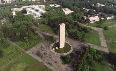 Vista aérea da Cidade Universitária “Armando de Salles Oliveira” - USP