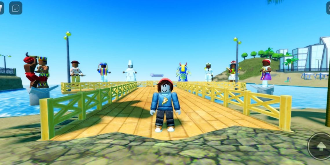 Largo da Gente no jogo Brablox.