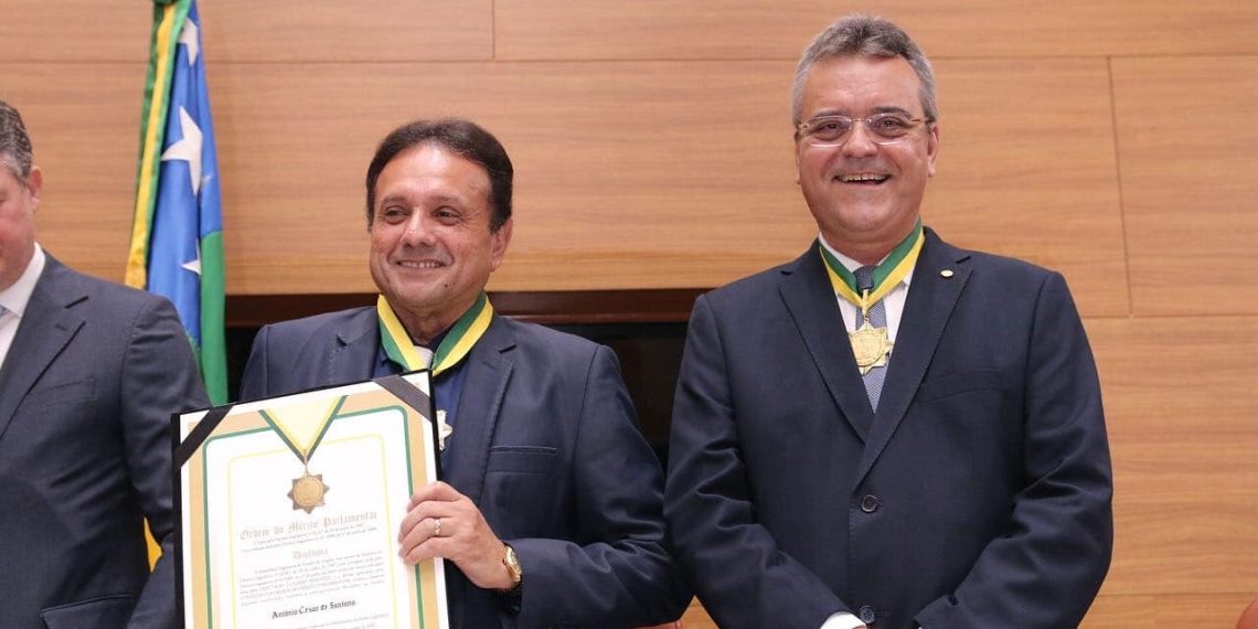 Entrega de Medalha