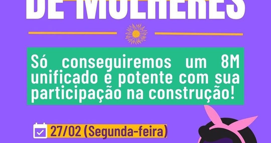 reuniao ampliada de mulheres 8 de março 23