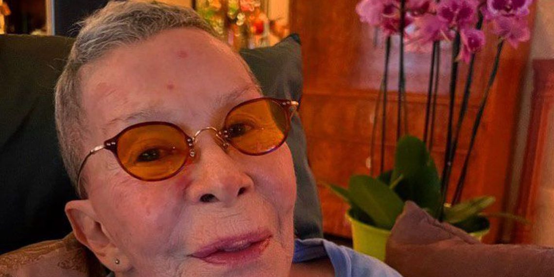 São Paulo (SP) - RITA LEE --  Cantora e compositora Rita Lee teve alta hospitalar e já está em casa. Foto: Roberto de Carvalho/Instagram