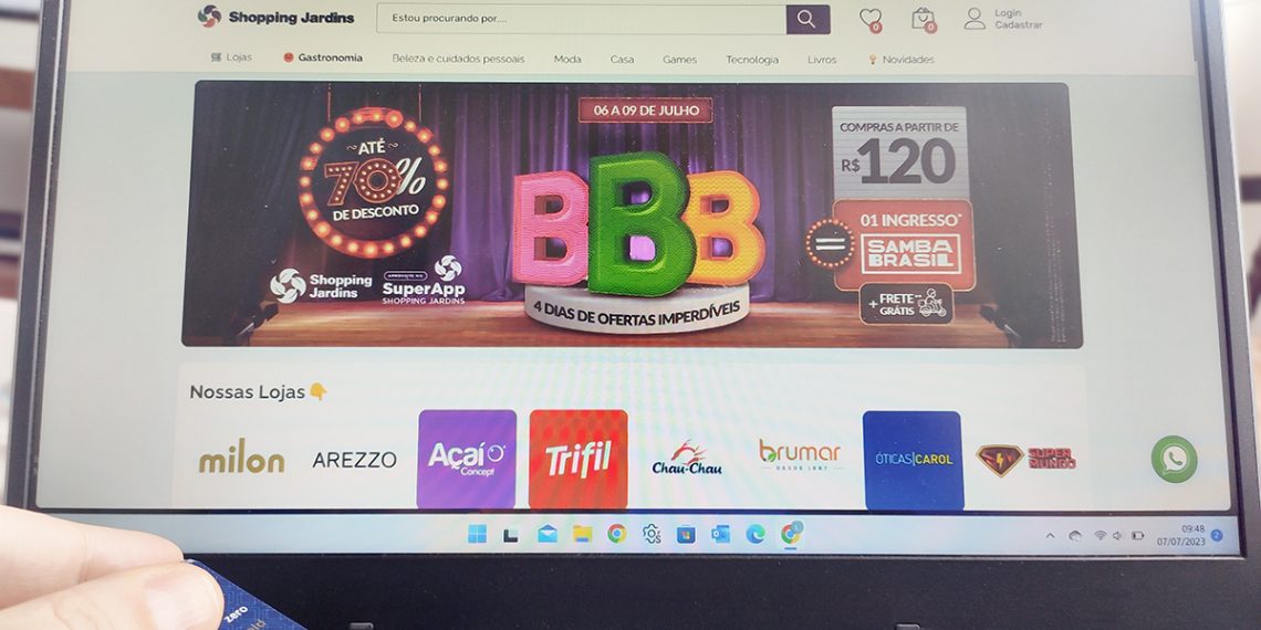 Shopping Jardins SuperApp da um ingresso para Samba Brasil Aracaju Shopping Jardins SuperApp da um ingresso para Samba Brasil Aracaju