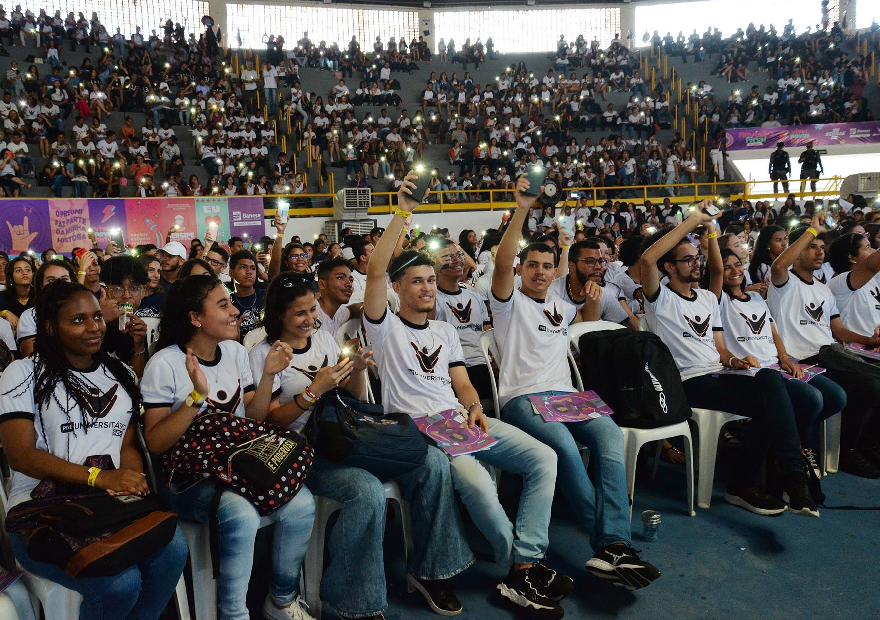 Estudantes dos 75 municípios de Sergipe estão sendo aguardados para este grande evento da educação sergipana_foto Maria Odília