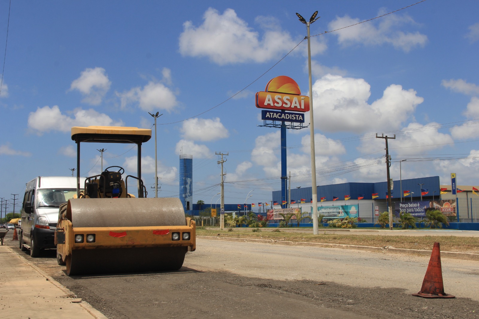 Pavimentação no Distrito Industrial de Nossa Senhora do Socorro (1)