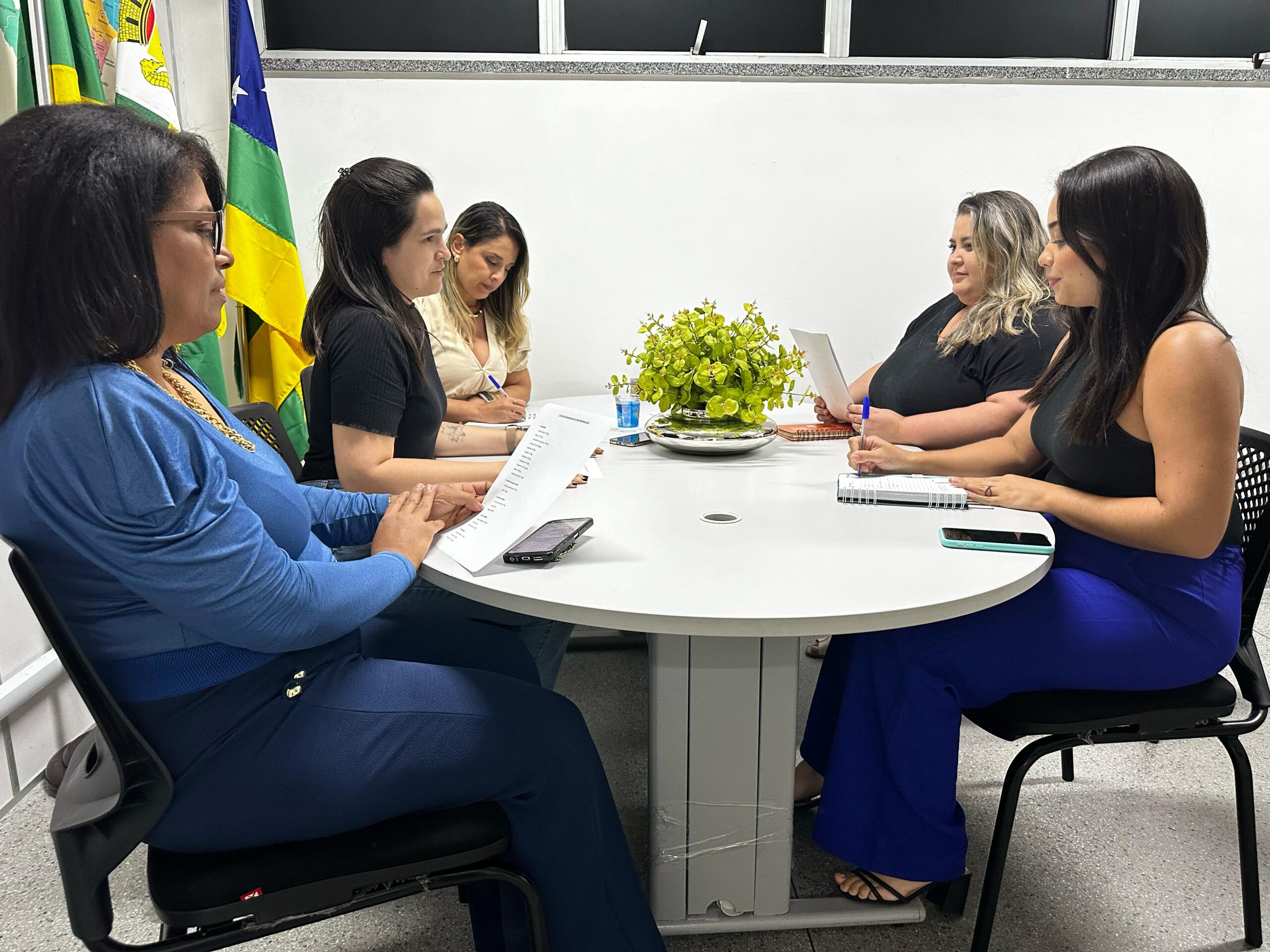 Reunião do Departamento de Alimentação Escolar (DAE)