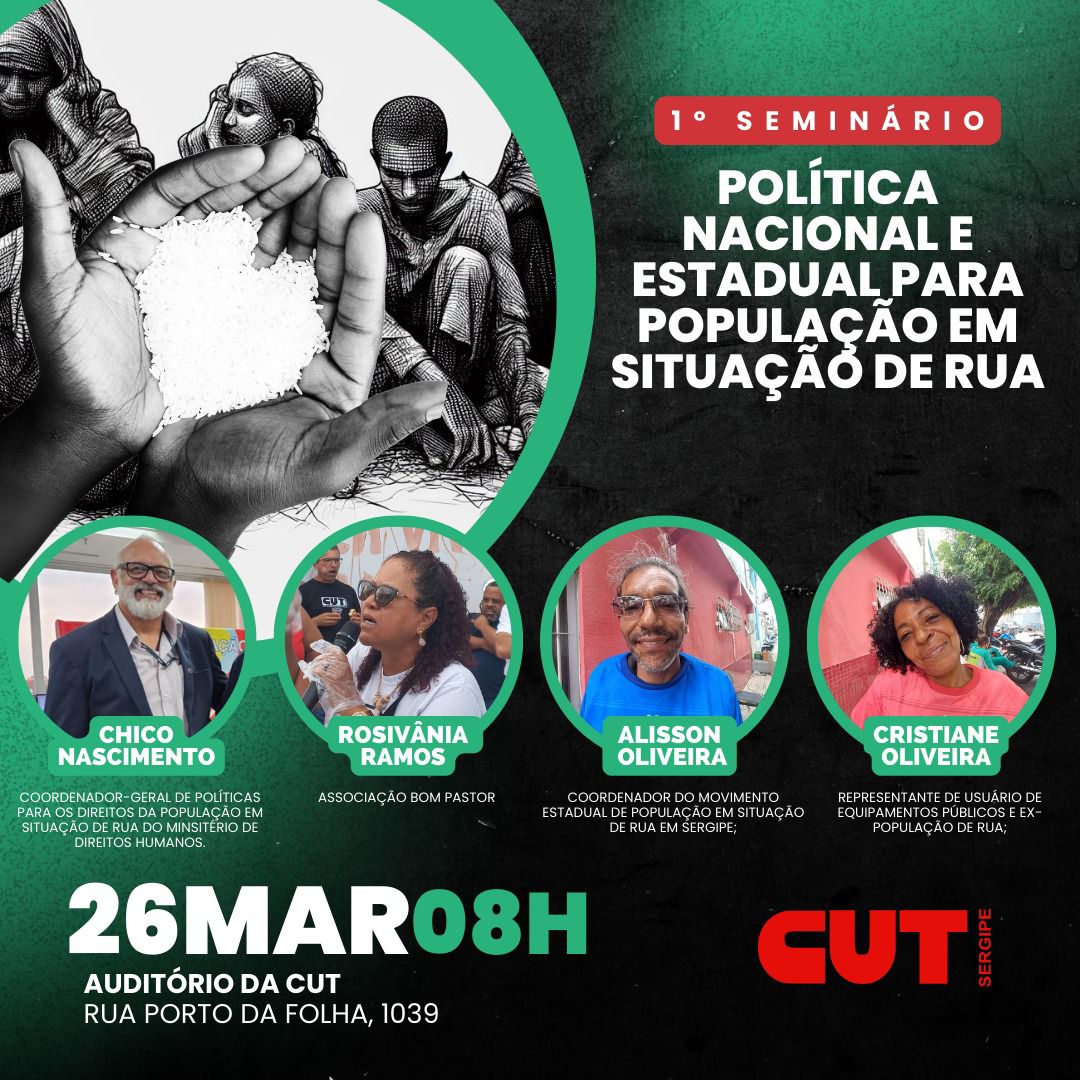 seminario população em situaçao de rua