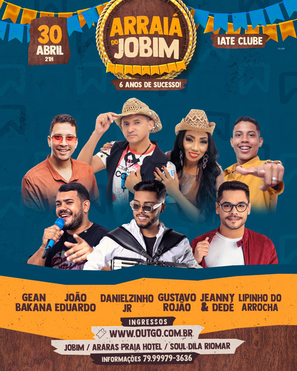 Flyer - Arraiá do Jobim