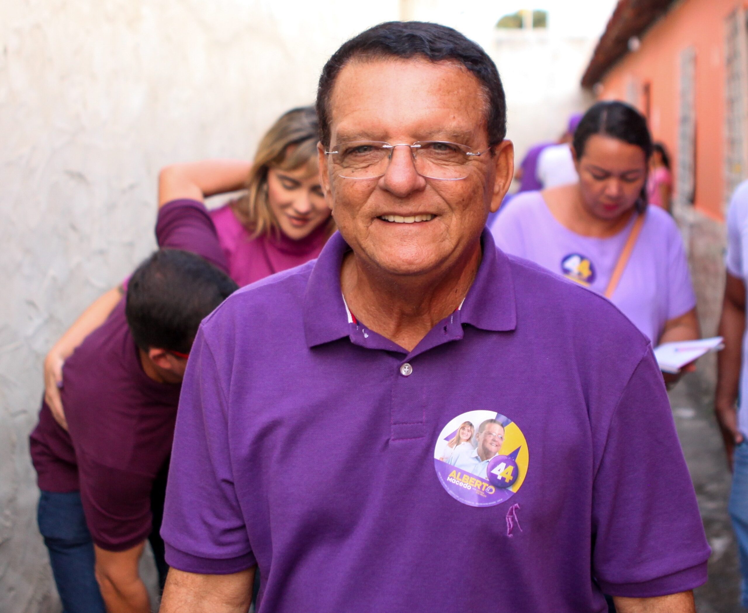 Prefeito Alberto Macedo - candidato à reeleição