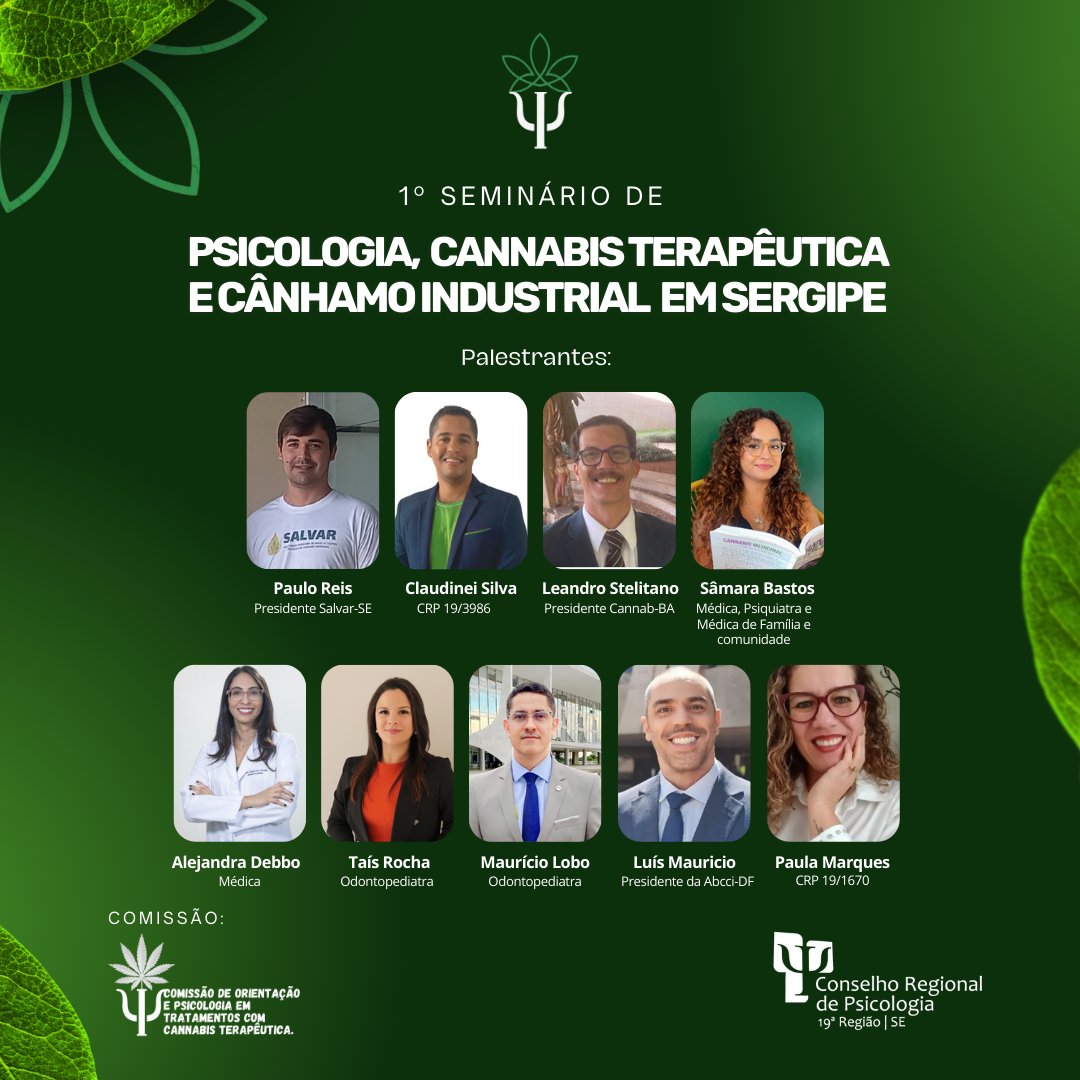 SEMINÁRIO PSICOLOGIA CANNABIS TERAPÊUTICA