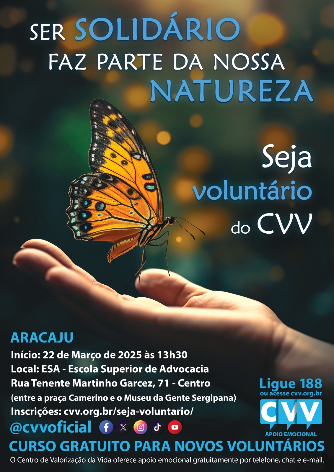 cartaz 2025 cvv