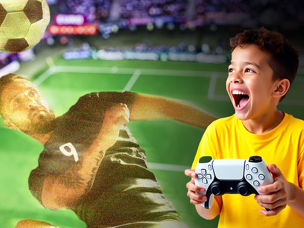 Circuito escolar de futebol digital