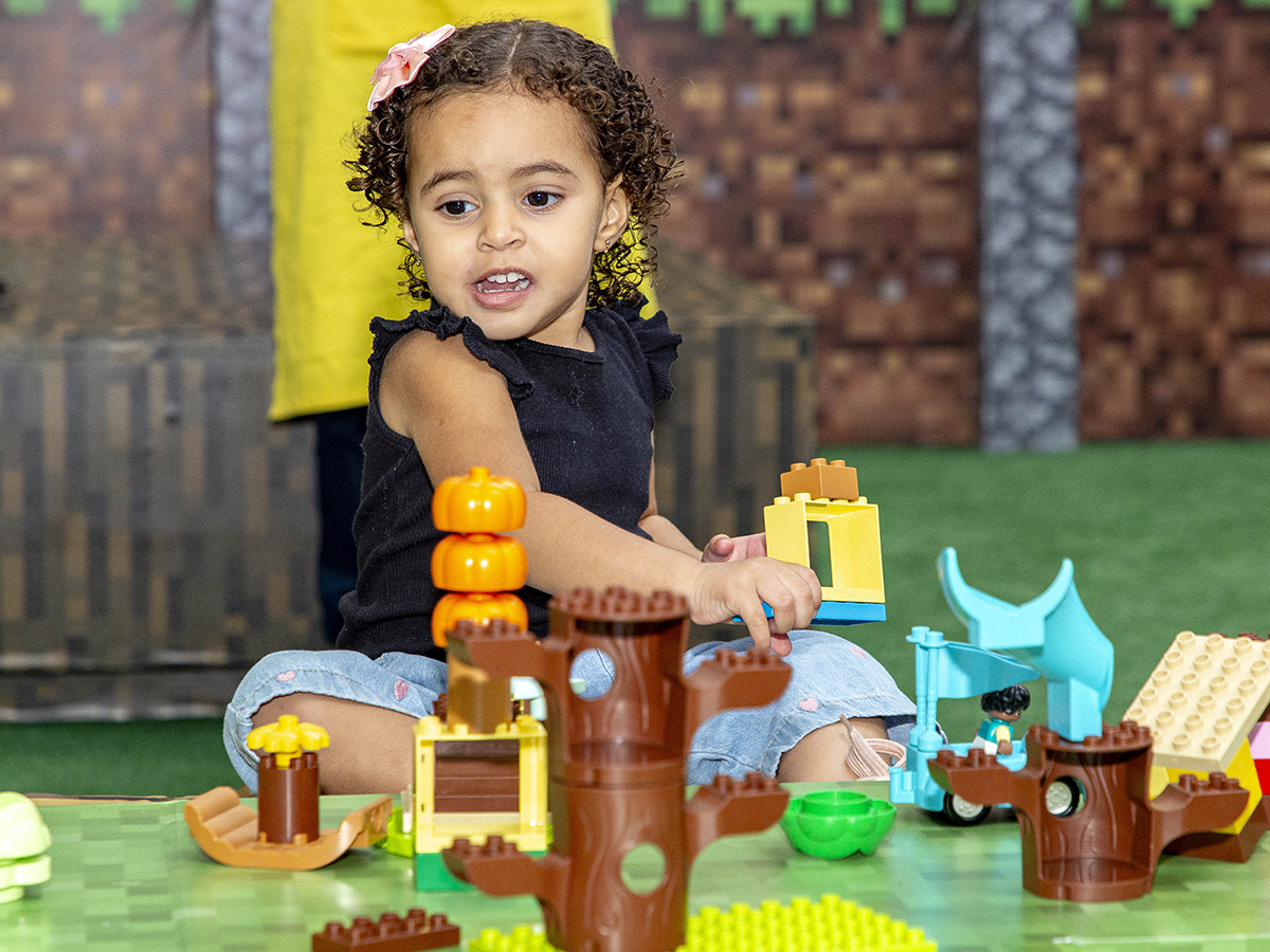Lego Minecraft no Shopping Jardins_Foto Bruno Nasca
