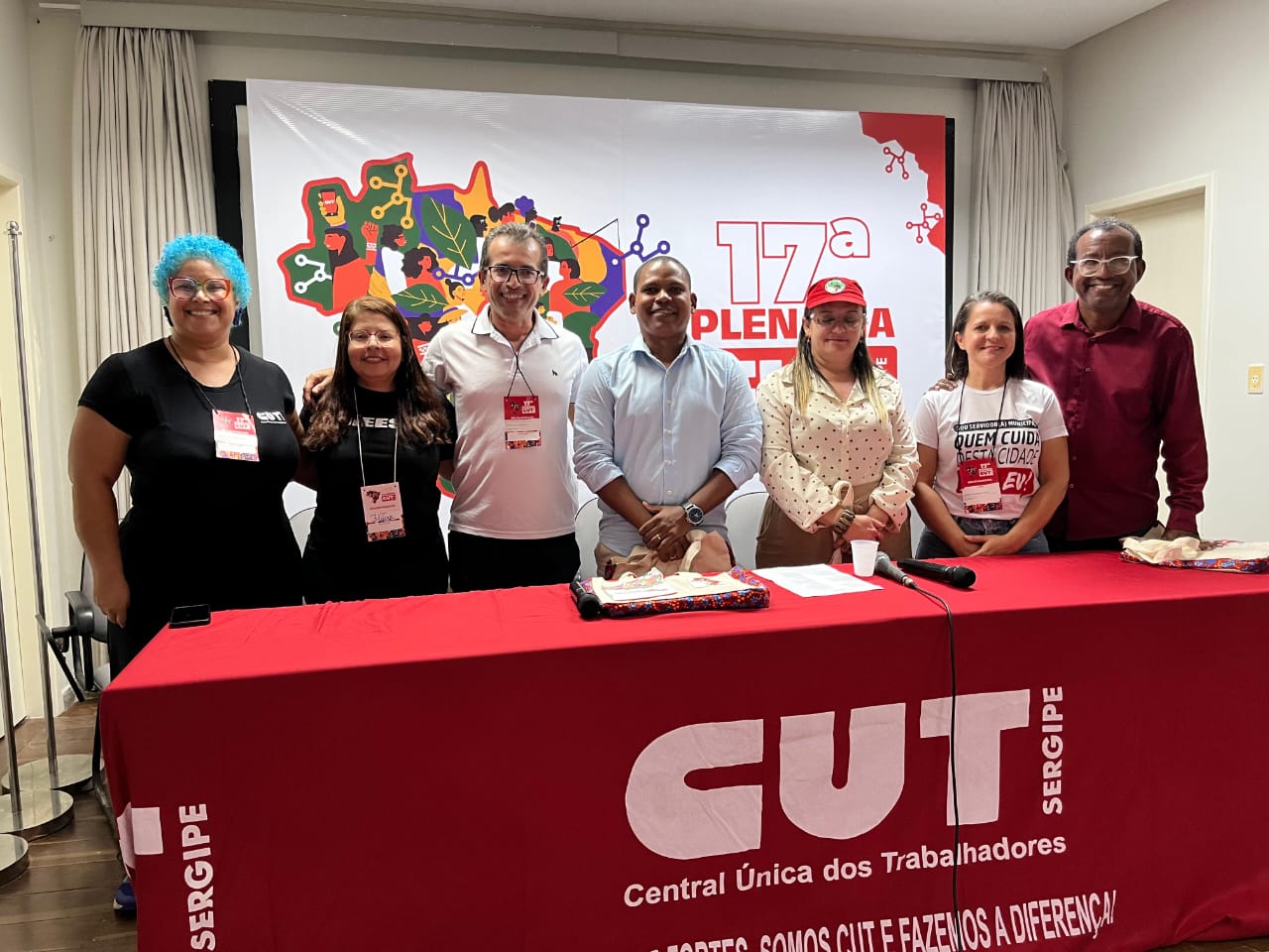 17 plenaria estadual cutse angela melo e jorge tupi