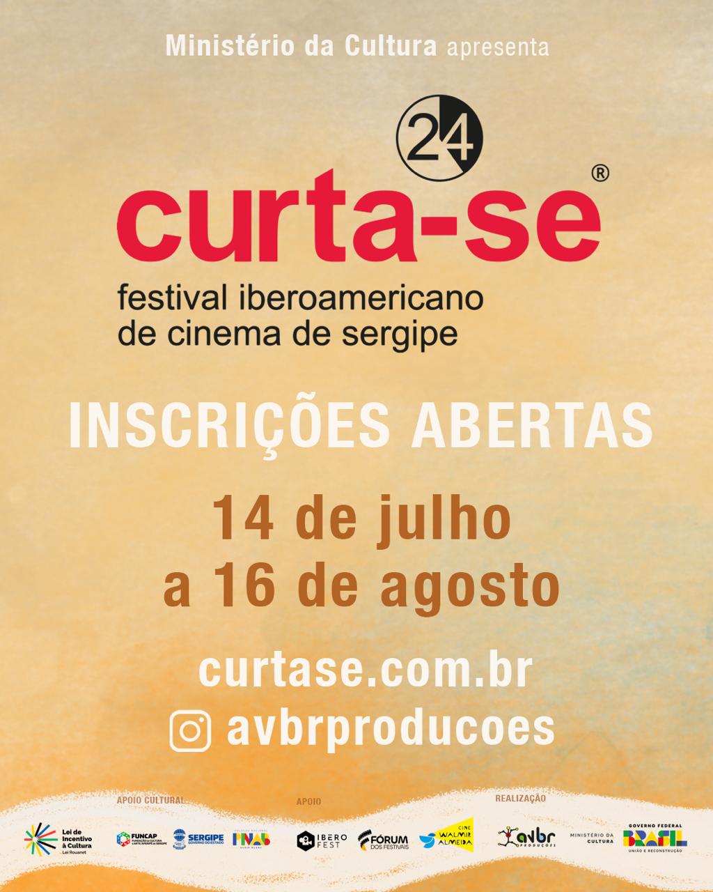 CurtaSE Inscricoes abertas