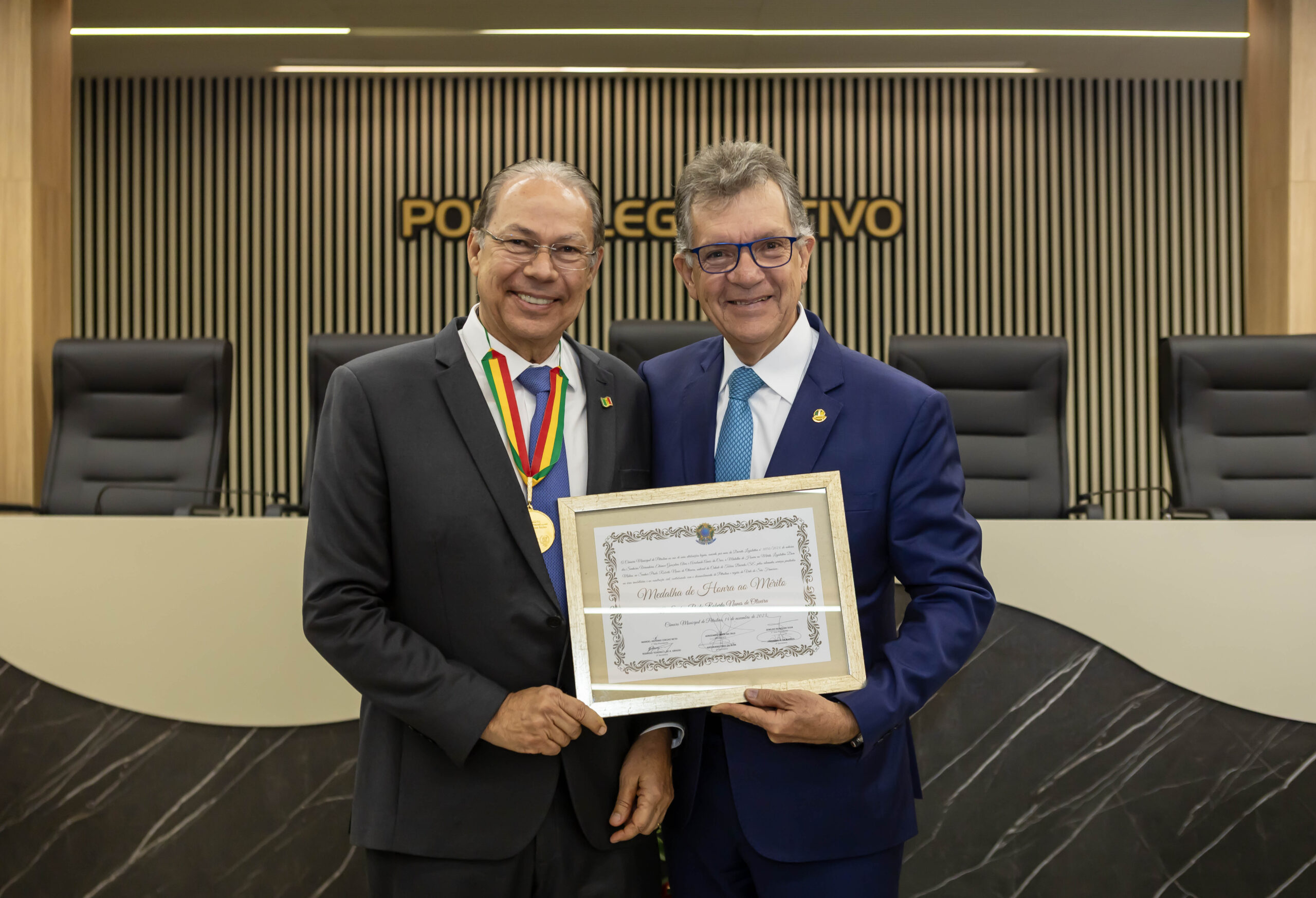Laércio Oliveira e Paulo Nunes - Foto João Uender