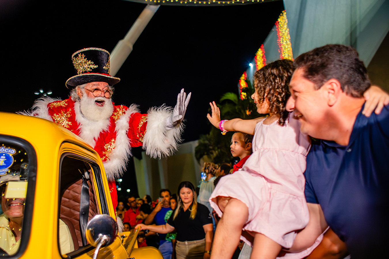 Chegada do papai noel no Shopping Jardins 2025_5 Foto Jhon Teles
