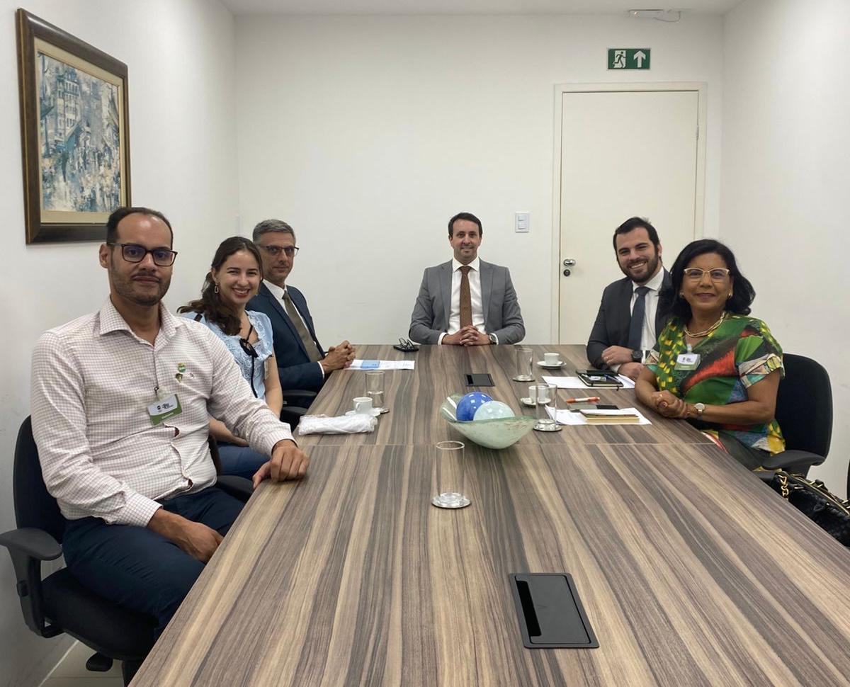 Diretoria do CRESS e o procurador Geral, Carlos Pinna Júnior