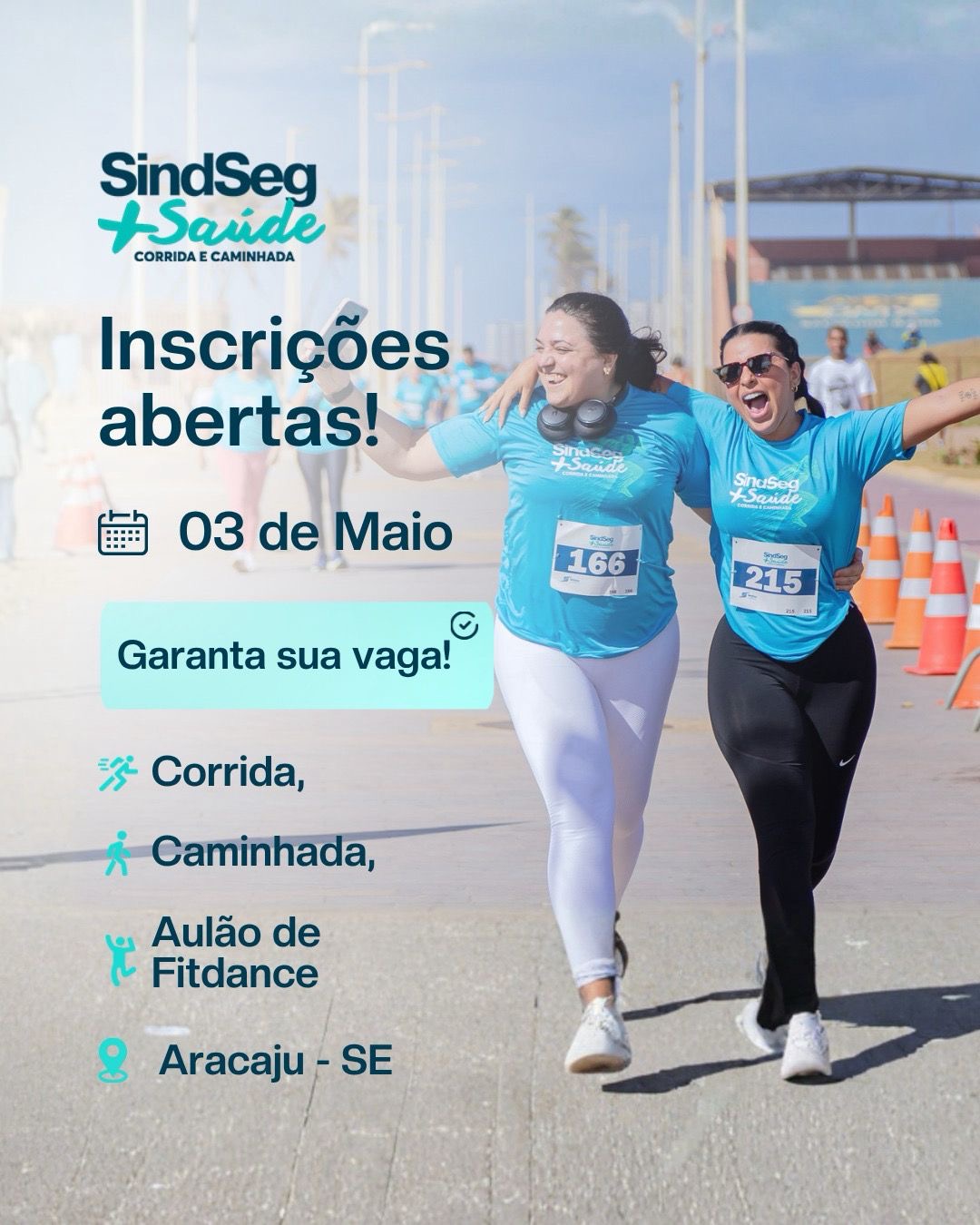 SINDSEG+SAÚDE CORRIDA ARACAJU