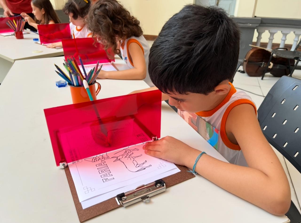 Férias no museu.FOTO ARQUIVO DO MUSEU