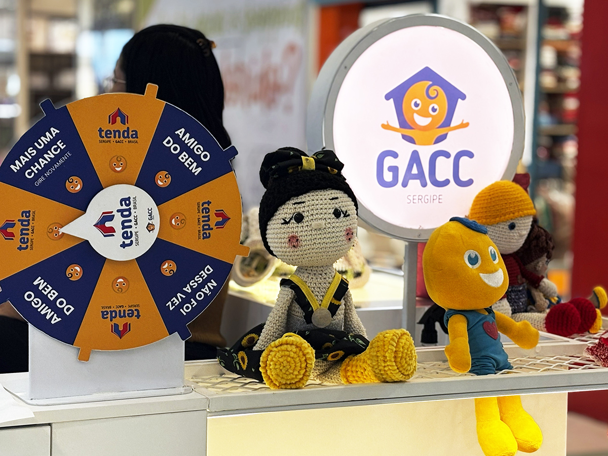 Gacc leva produtos solidários para o Shopping Jardins_