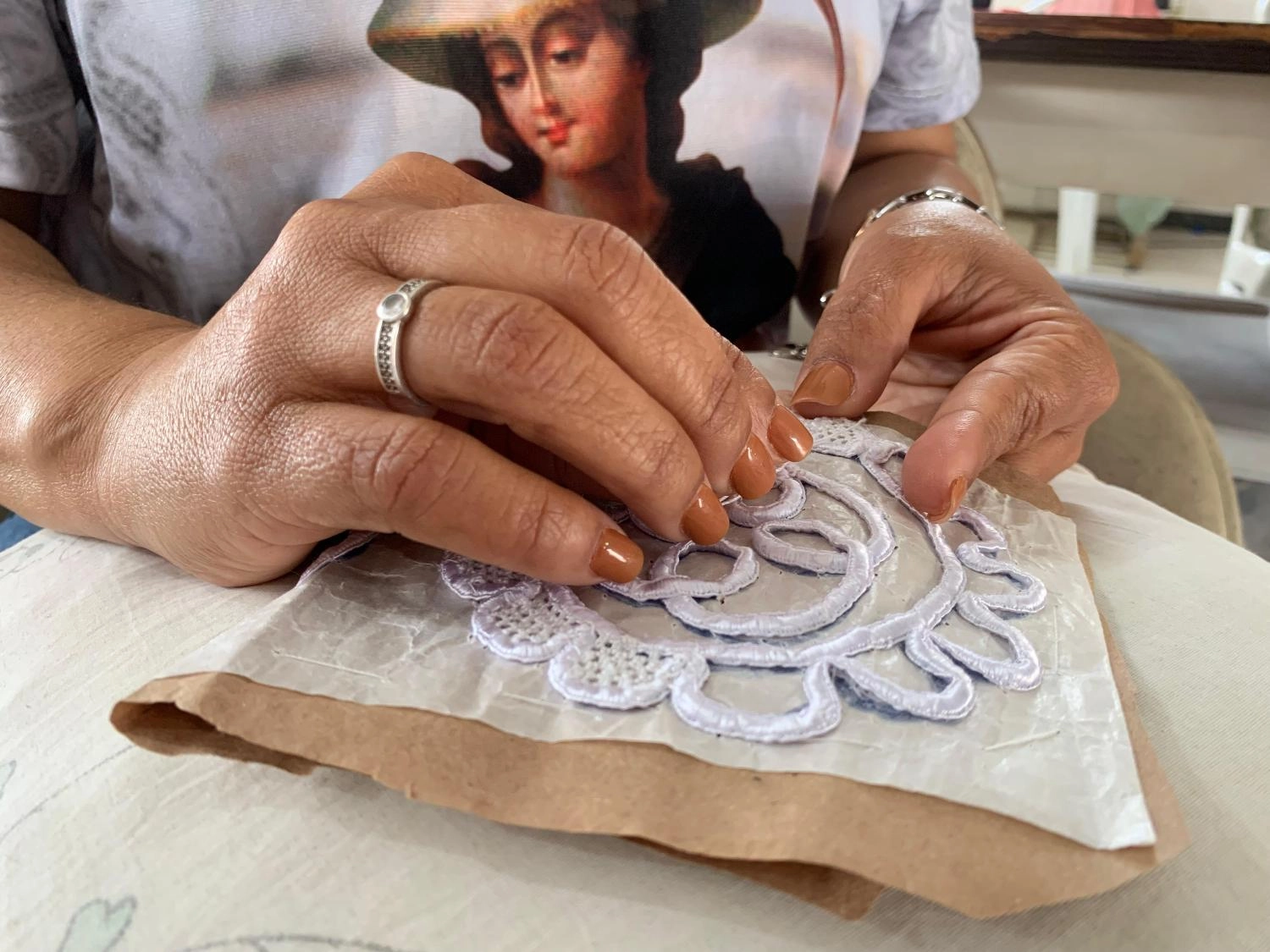 Renda de Divina Pastora- SE (Foto- Josafá Neto)