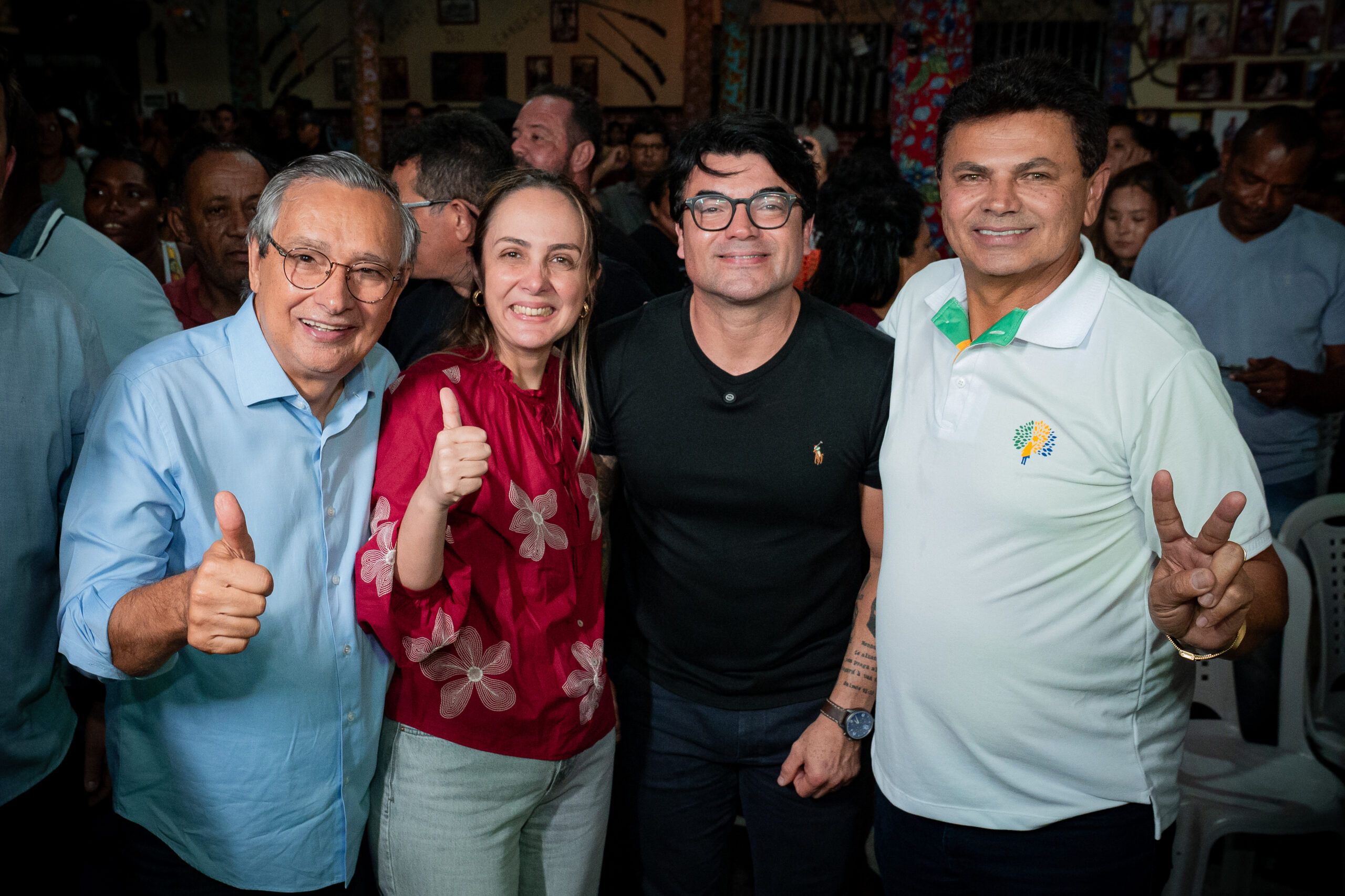 Valmir, André David e Eduardo Amorim