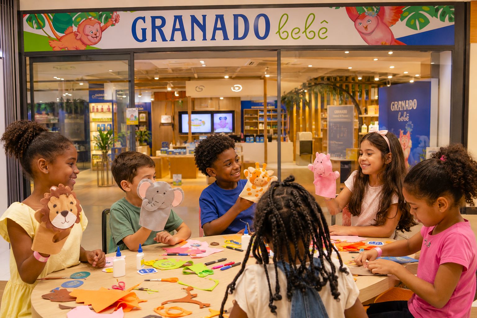 As oficinas serão ministradas pela Granado Bebê