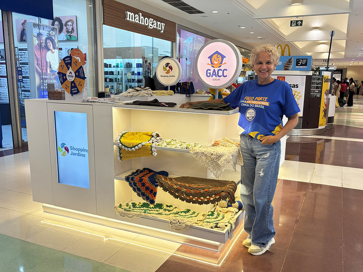 Gacc no Quiosque Social do Shopping Jardins